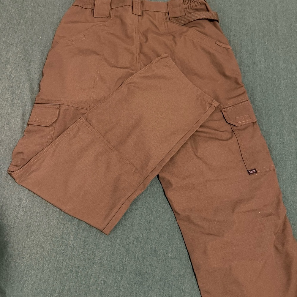 5.11 Tactical Men's 34x32 Green Cargo Pants